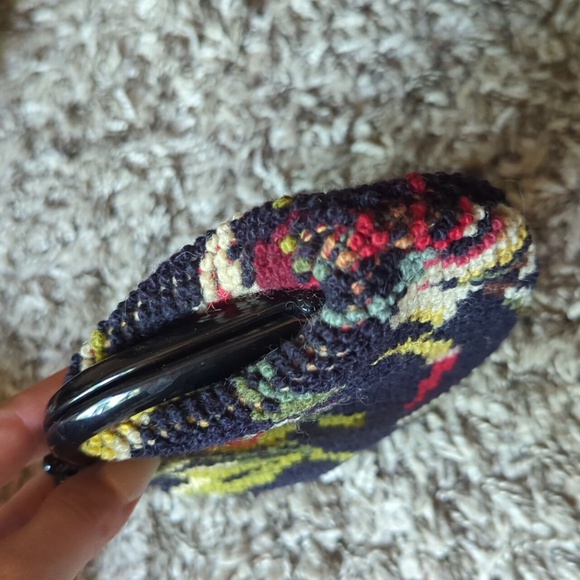 Vintage 50s Jana Carpetbag Clutch - Picture 5 of 10